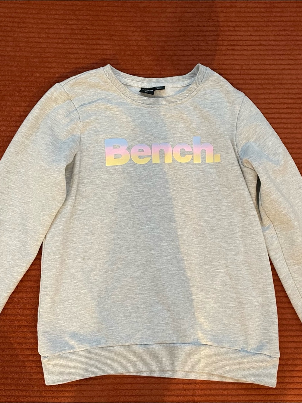 Bench Grey Logo Sweatshirt size M